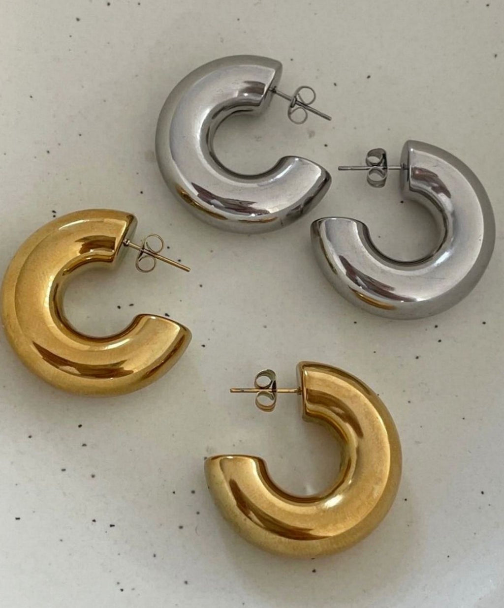 Bubble Hoop Earring
