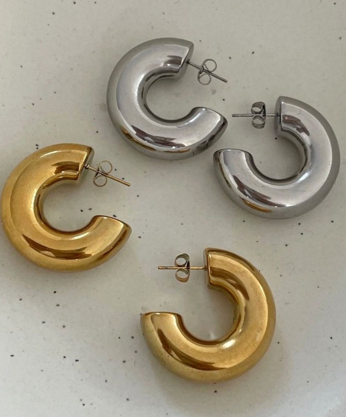 Bubble Hoop Earring