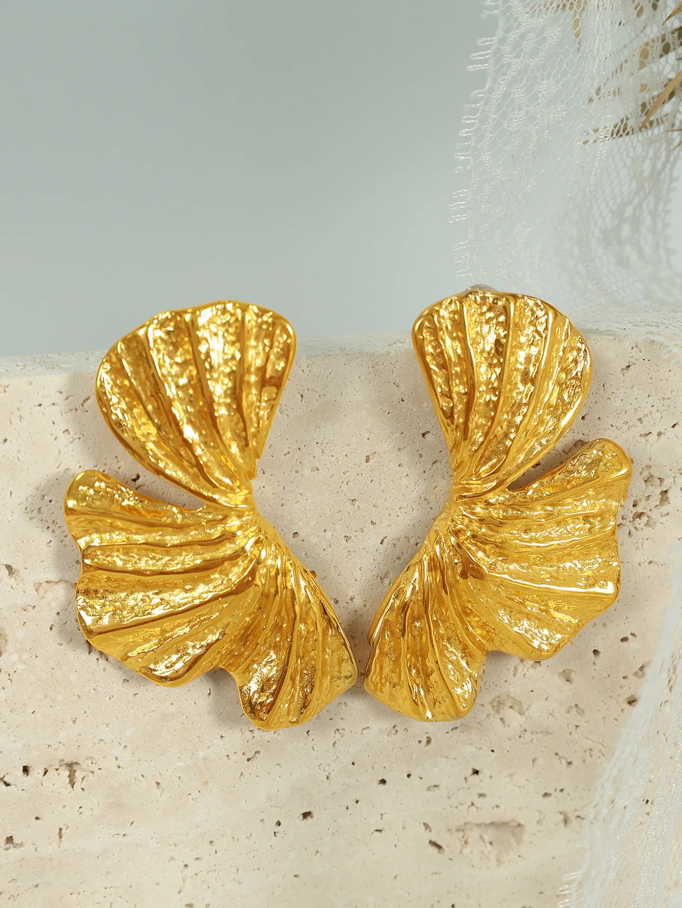 Leaf Drop Earrings