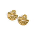 Handmade Romantic Gold Drop Earrings