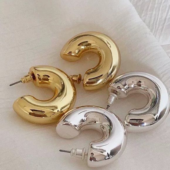 Bubble Hoop Earring
