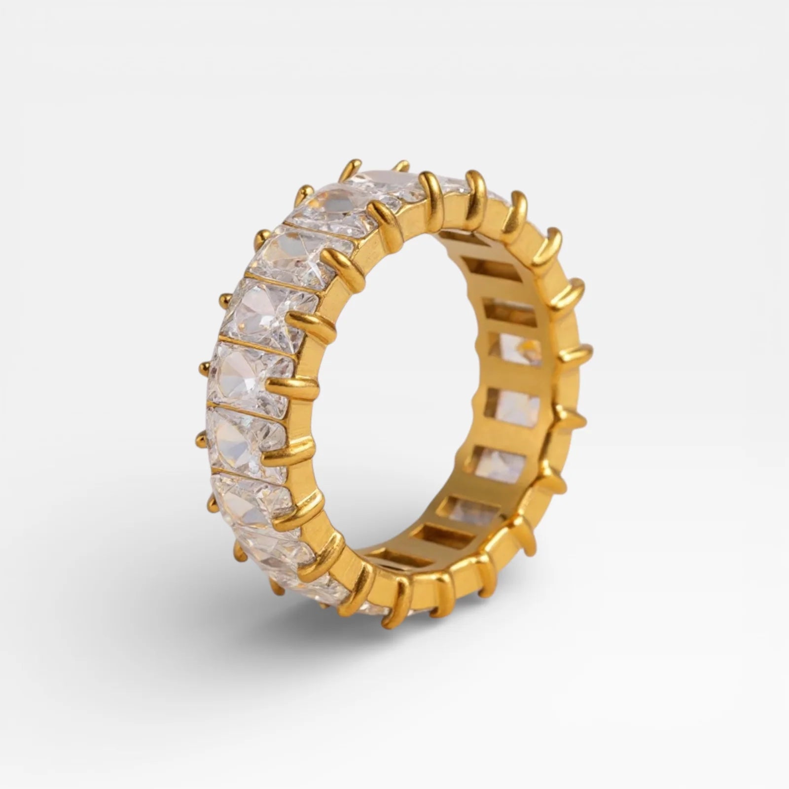 Geometric Eternity Ring