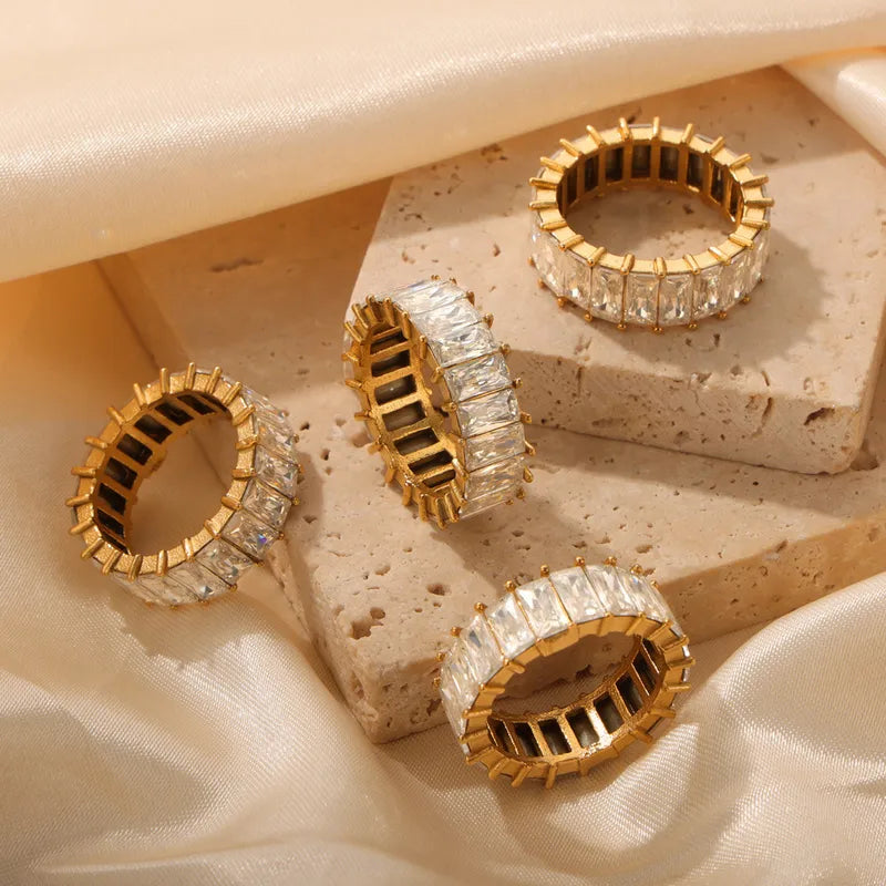 Geometric Eternity Ring
