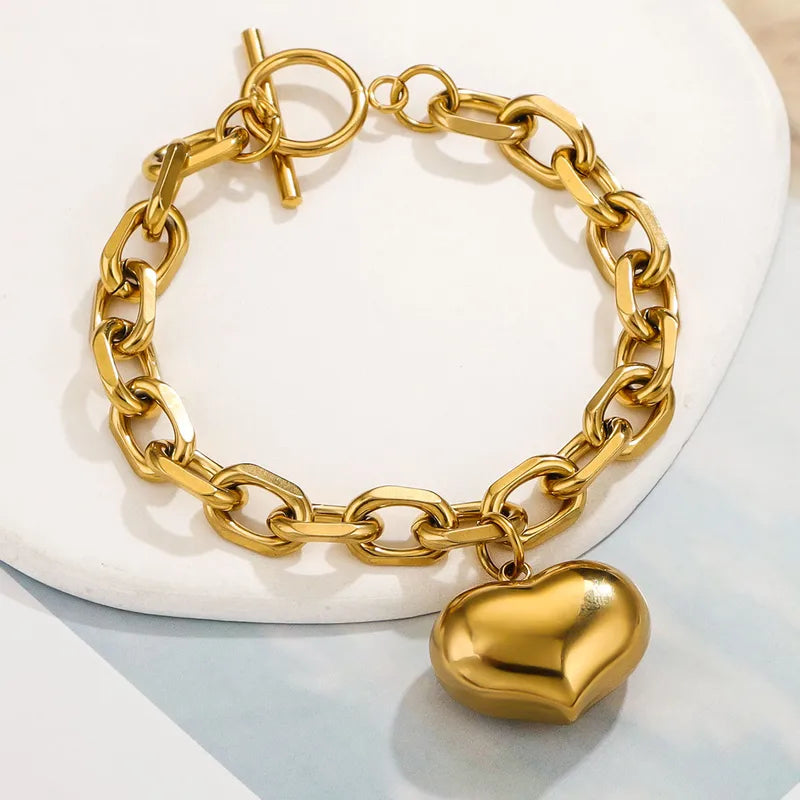 Heart Locket Bracelet