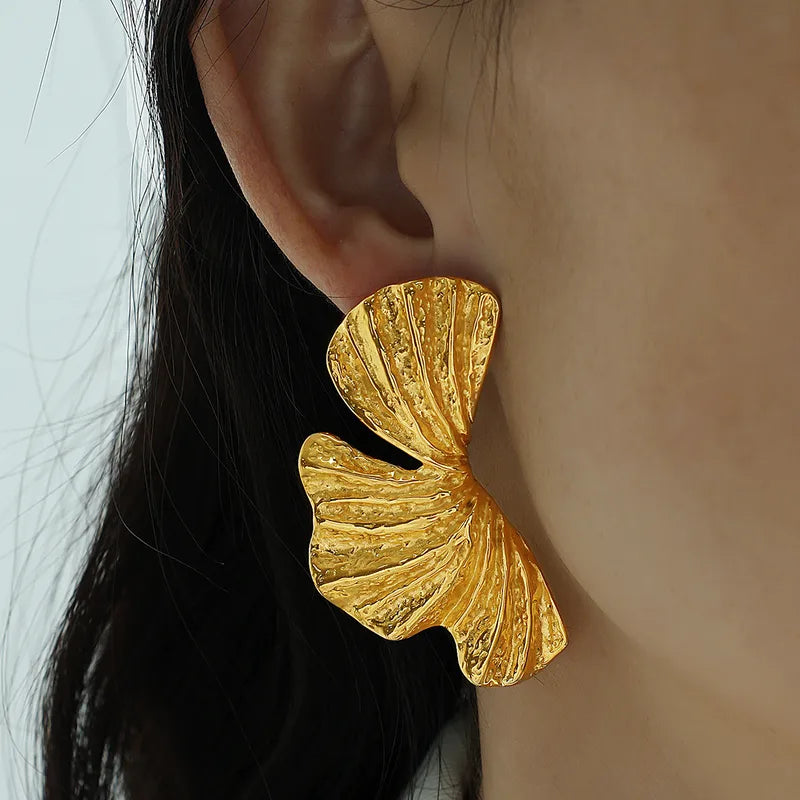 Leaf Drop Earrings