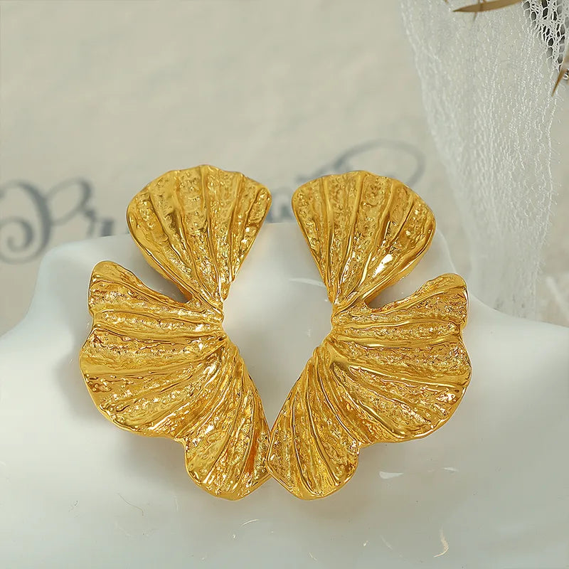 Leaf Drop Earrings