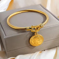 Roman Bangle Bracelet