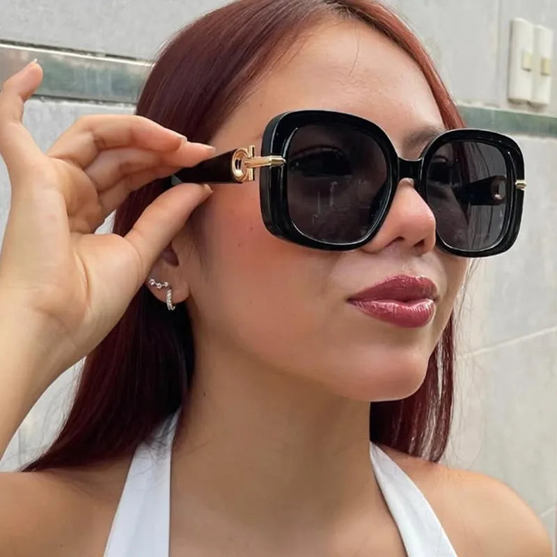 Sunshade Fashion Sunglasses Black