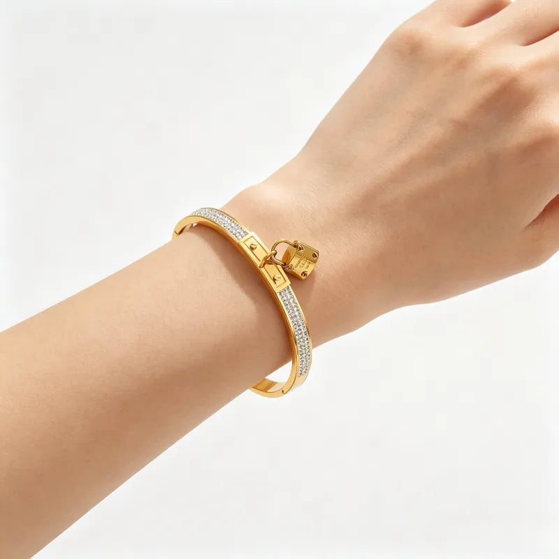 Love Lock Zirc Bracelet