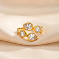 Droplet Cocktail Ring