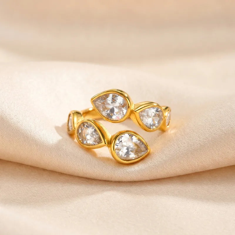 Droplet Cocktail Ring
