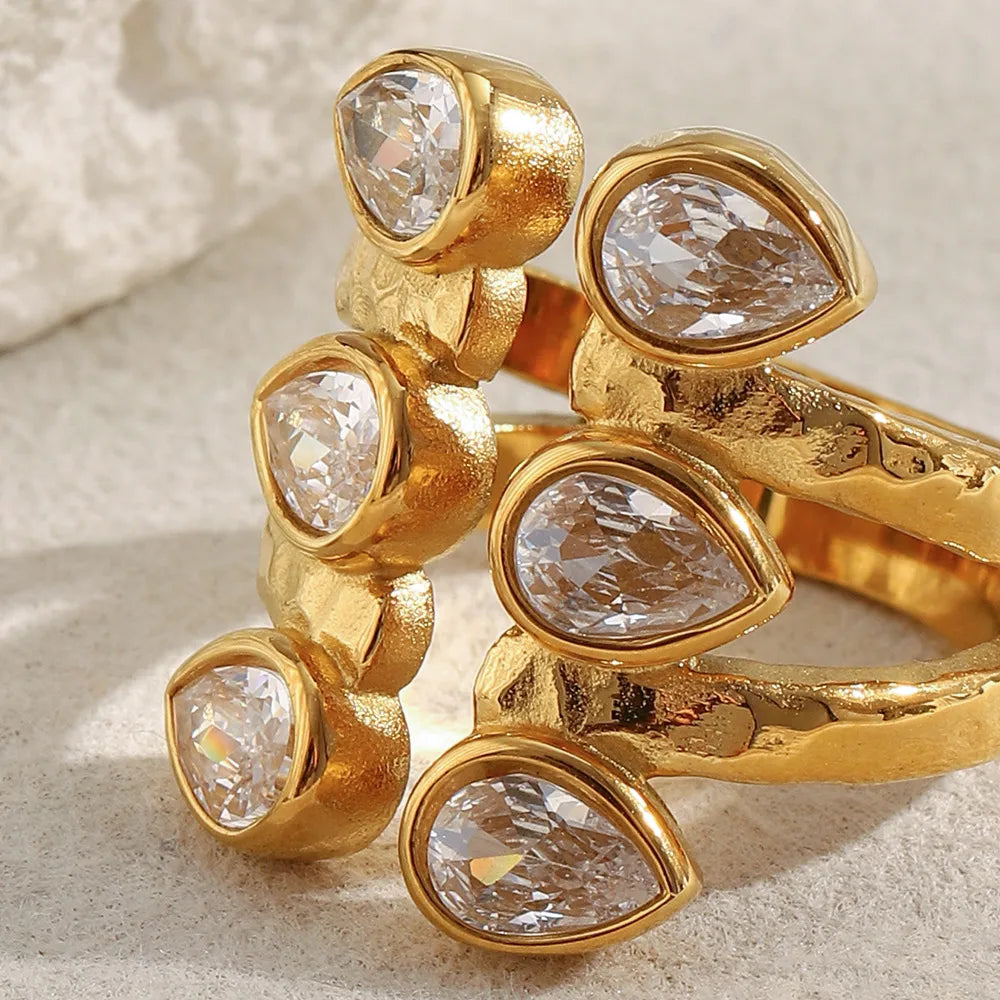 Droplet Open Ring