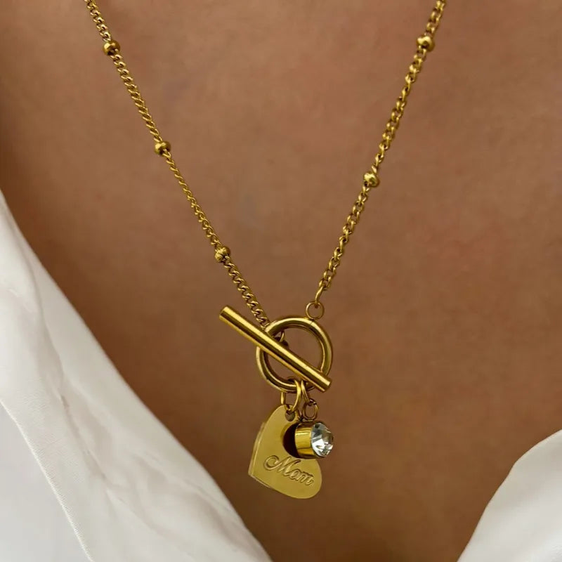 Mom Necklace Set