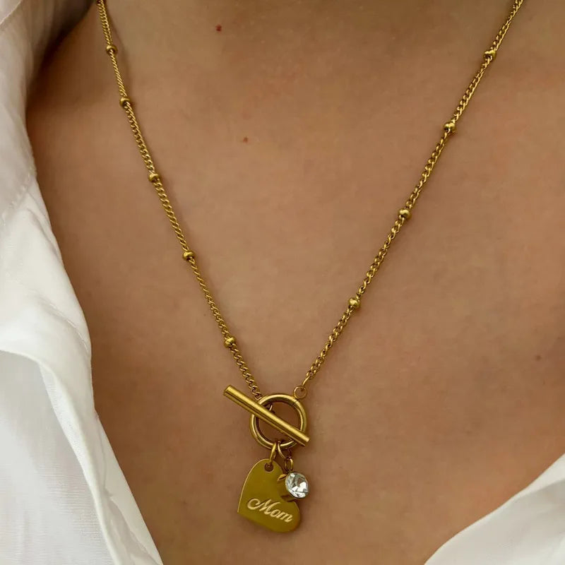 Mom Necklace Set